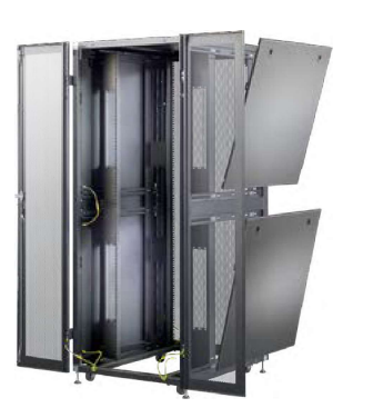 Panneau plein 19"-1U-à fixation rapide