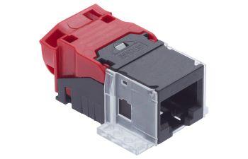[R813506] Connection Module Cat. 6A EL, 1xRJ45/u, 10x