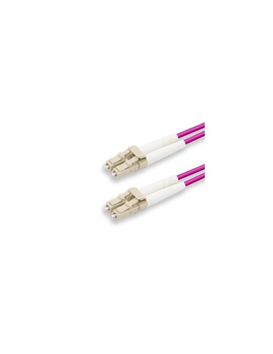 [DK-2533-25-4] FIBER OPTIC MULTIMODE PATCHCORD, OM4, LC / LC , 25 M