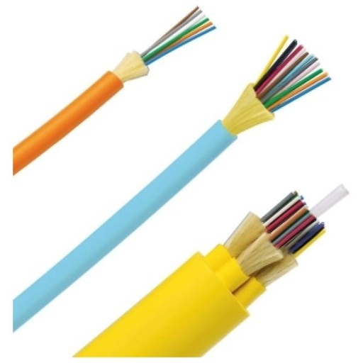 [FADCZ12-24] OM4 10gig Distribution Tight Buffer 12 fiber count Cable, EuroClass Cca s1a-d1-a1