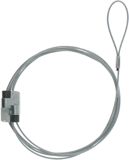 [WM-S-LO-20-3 EG] Suspension à câble boucle WM-S-LO-20-3 EG
