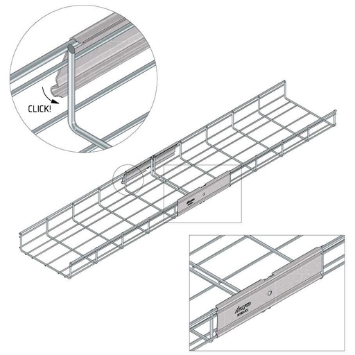 [MT60-JCL PG] Eclisse clipsable MT60-JCL PG