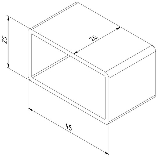 [P21-PC PVC] Embout de protection pendart P21-PC PVC
