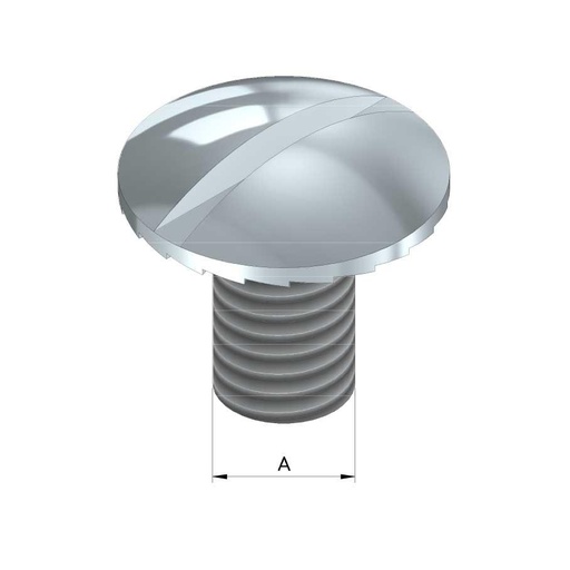 [RHB06-10 DG] Boulon à tête ronde RHB06-10 DG