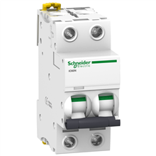 [SEDA9F68201] DISJONCTEUR IT60N 2P 1A C 6KA T60N