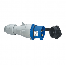 [LEG555234] FICHE DROITE 230V - 32A - 2P+T