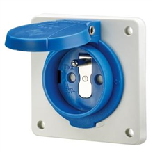 [MKS11181F] PRISES 16A 2P+PE 230V BLEU