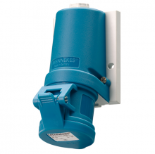 [MKS1341] PRISE MURALE 16A3P6H230V BLEU