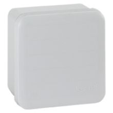 [LEG092032] BOÎTE CARRÉE PLEXO IP 55 130X130X74 10 EMBOUTS