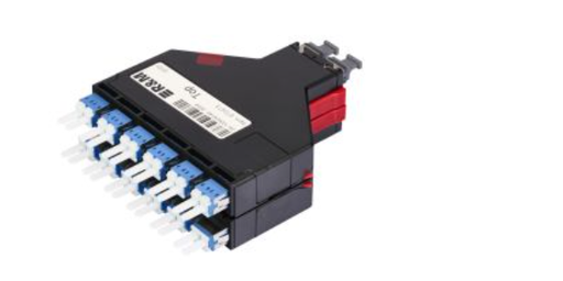 [R872438] Netscale 48 double module MPO-LC 12 Ports singlemode PC S+ Type black